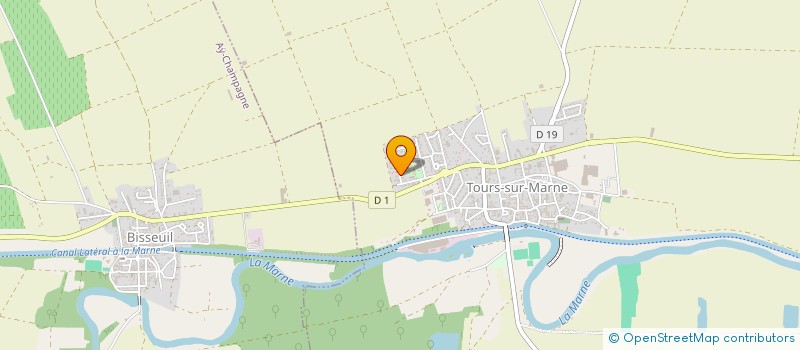 localisation de l'entreprise MADAME GAELLE BERNADET  AY-CHAMPAGNE