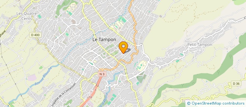 localisation de l'entreprise MADAME GAELLE BERTRAND à LE TAMPON