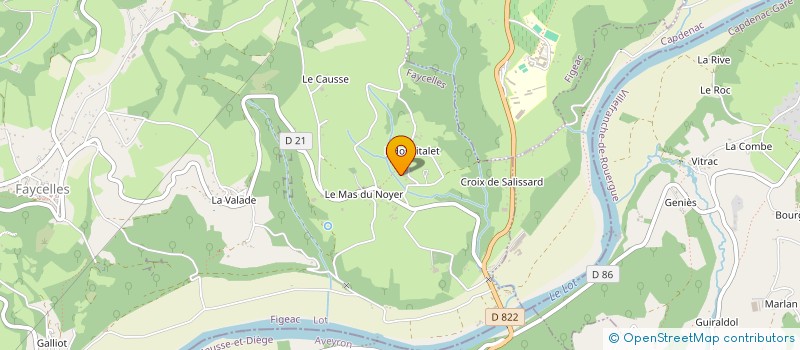 localisation de l'entreprise MADAME GAELLE BESSE DAYNAC  PLANIOLES