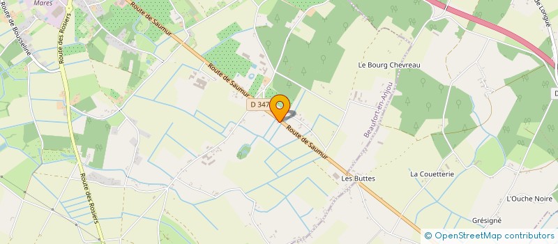 localisation de l'entreprise MADAME GAELLE BEUVELET  BEAUFORT-EN-ANJOU