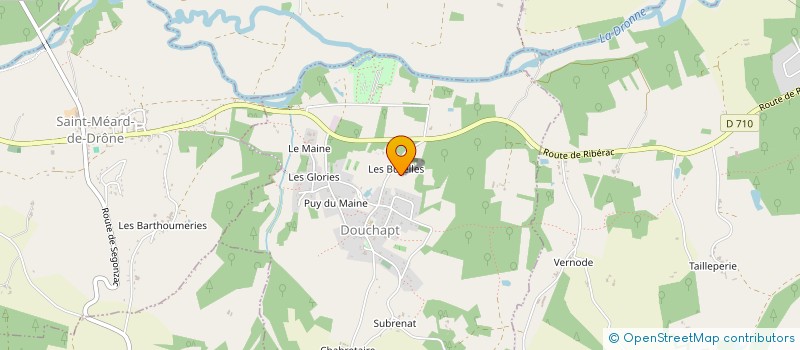 localisation de l'entreprise MADAME GAELLE BEZOMBES  DOUCHAPT