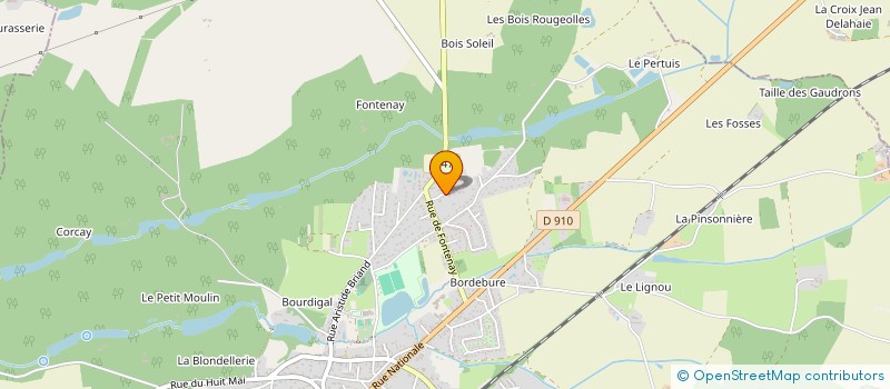 localisation de l'entreprise MADAME GAELLE BIRONNEAU  MONNAIE