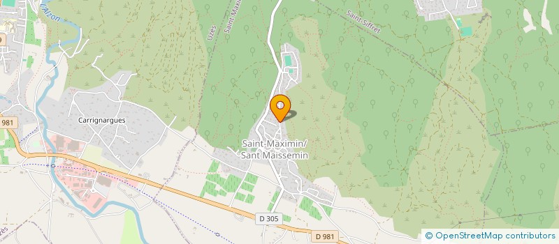 localisation de l'entreprise MADAME GAELLE BISSON  SAINT-MAXIMIN