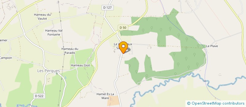 localisation de l'entreprise MADAME GAELLE BLANDAMOUR  BRICQUEBEC-EN-COTENTIN