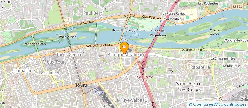 localisation de l'entreprise MADAME GAELLE BODI  TOURS