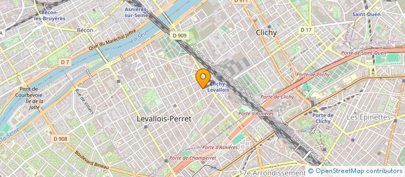 localisation de l'entreprise MADAME GAELLE BODOKH à LEVALLOIS-PERRET
