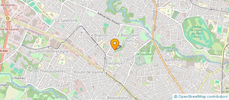 localisation de l'entreprise MADAME GAELLE BOISSEL à ORVAULT