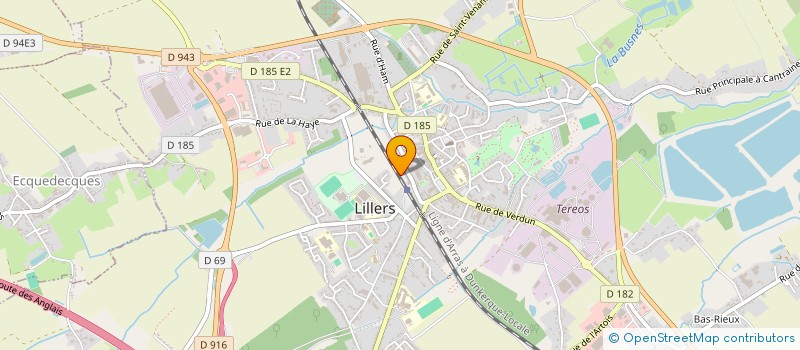 localisation de l'entreprise MADAME GAELLE BOMBLED  LILLERS