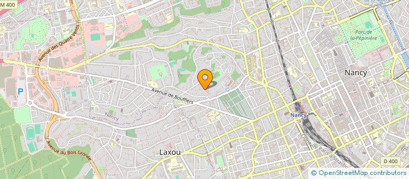 localisation de l'entreprise MADAME GAELLE BONA  NANCY