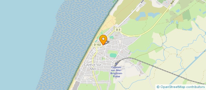 localisation de l'entreprise MADAME GAELLE BONARD  CAYEUX-SUR-MER