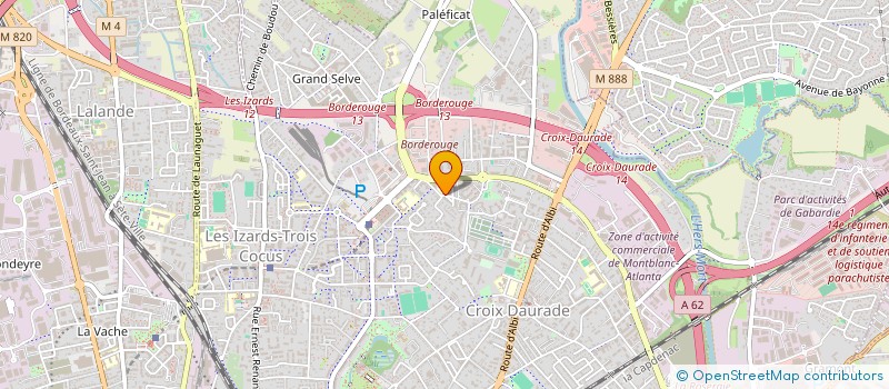 localisation de l'entreprise MADAME GAELLE BONNEVAL à TOULOUSE