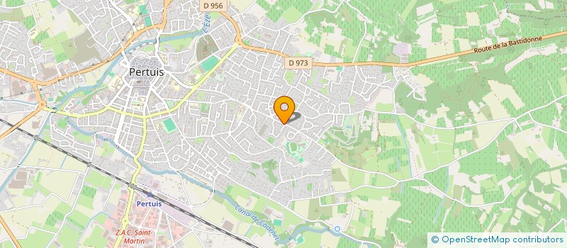 localisation de l'entreprise MADAME GAELLE BONO  PERTUIS