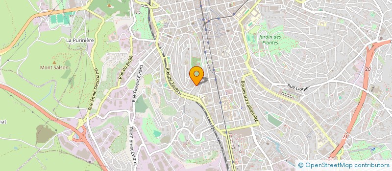 localisation de l'entreprise MADAME GAELLE BOUGUEN  SAINT-ETIENNE