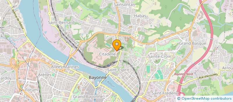 localisation de l'entreprise MADAME GAELLE BOURDILLE à BAYONNE