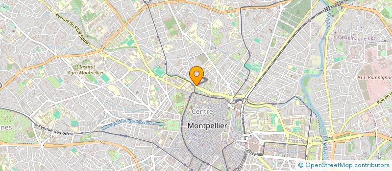 localisation de l'entreprise MADAME GAELLE BOURIAU à MONTPELLIER