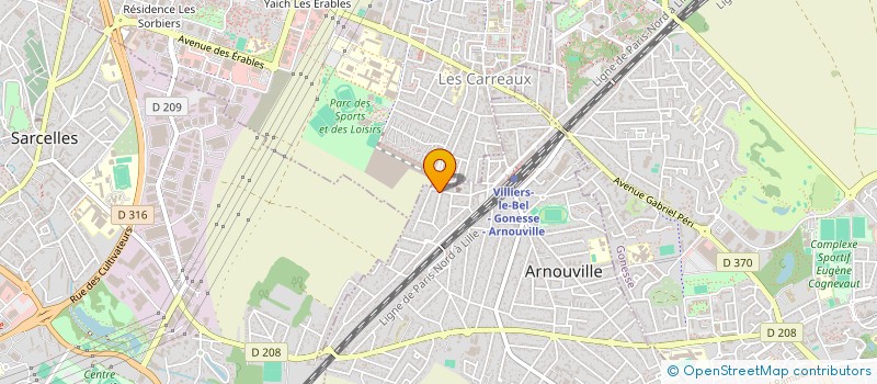 localisation de l'entreprise MADAME GAELLE BOURSIER  ARNOUVILLE