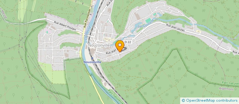 localisation de l'entreprise MADAME GAELLE BOUTEILLE  NOUZONVILLE