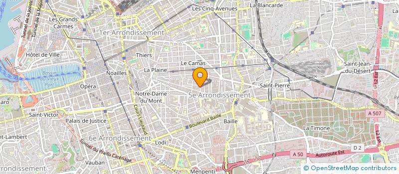 localisation de l'entreprise MADAME GAELLE BRES à MARSEILLE