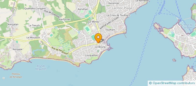localisation de l'entreprise MADAME GAELLE BREUREC à LARMOR-PLAGE