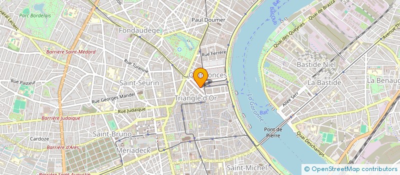 localisation de l'entreprise MADAME GAELLE BROCAS à BORDEAUX