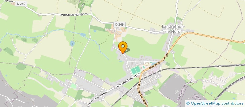 localisation de l'entreprise MADAME GAELLE BROUTIN  LANDRETHUN-LE-NORD