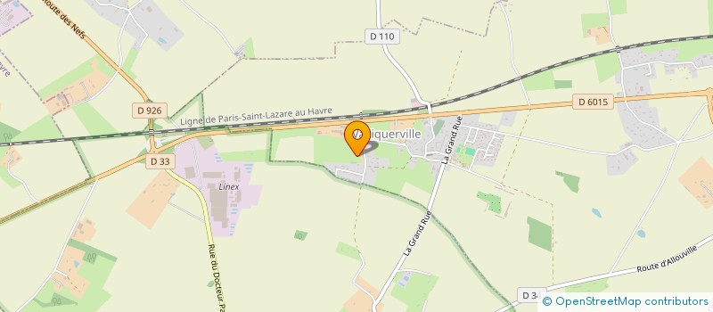 localisation de l'entreprise MADAME GAELLE BUNEL  VALLIQUERVILLE