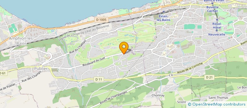 localisation de l'entreprise MADAME GAELLE BURNET  PUBLIER