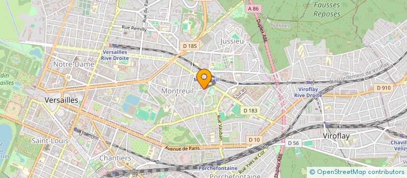 localisation de l'entreprise MADAME GAELLE BUSLON à VERSAILLES