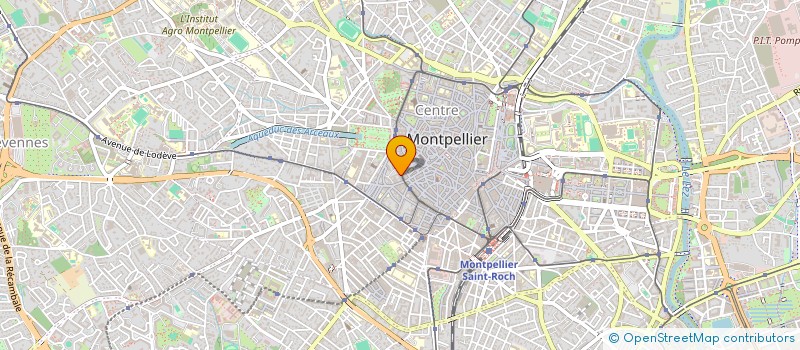 localisation de l'entreprise MADAME GAELLE CABARET à MONTPELLIER