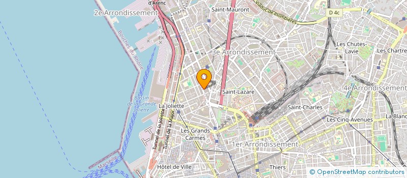 localisation de l'entreprise MADAME GAELLE CABON à MARSEILLE