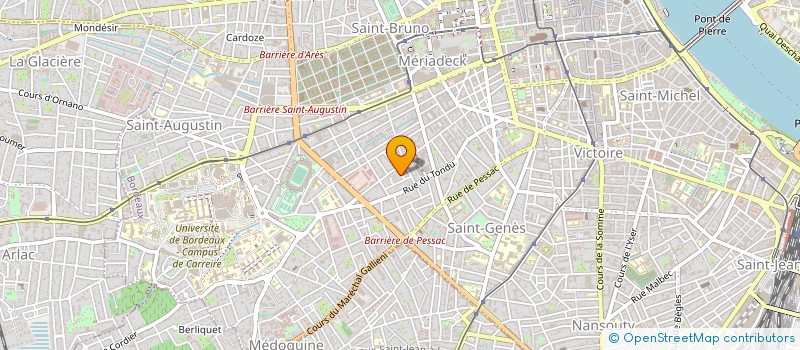 localisation de l'entreprise MADAME GAELLE CAMELIA  BORDEAUX