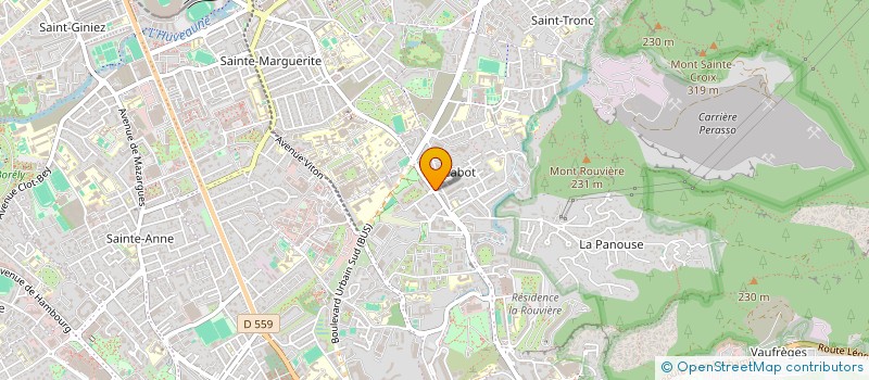 localisation de l'entreprise MADAME GAELLE CANEVET  MARSEILLE