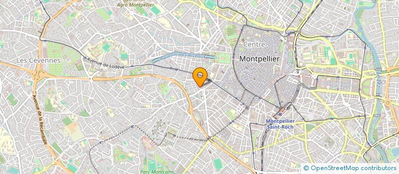 localisation de l'entreprise MADAME GAELLE CANONNE à MONTPELLIER