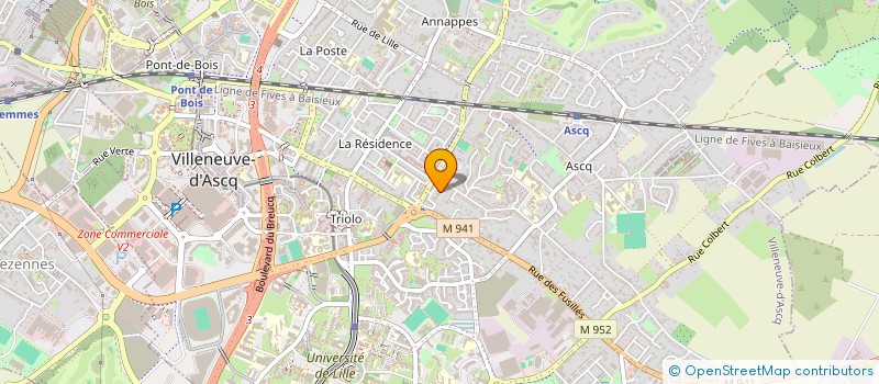 localisation de l'entreprise MADAME GAELLE CARNEIRO à VILLENEUVE-D'ASCQ