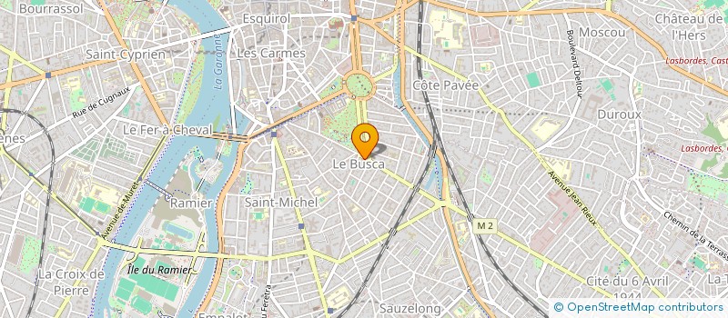 localisation de l'entreprise MADAME GAELLE CARRAUX à TOULOUSE