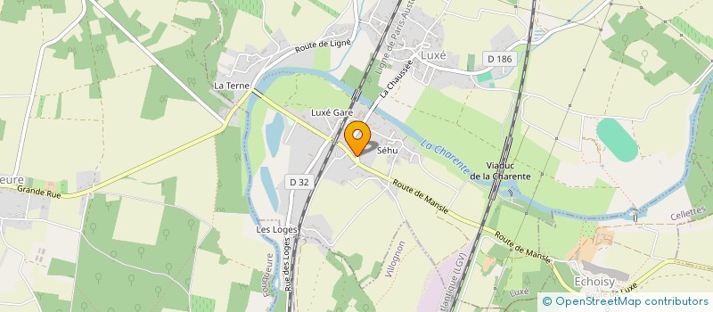 localisation de l'entreprise MADAME GAELLE CAZAUBON à LUXE