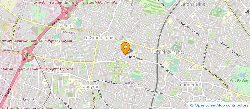 localisation de l'entreprise MADAME GAELLE CEVAER à BORDEAUX