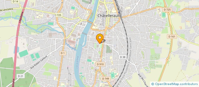 localisation de l'entreprise MADAME GAELLE CHAMAILLARD à CHATELLERAULT