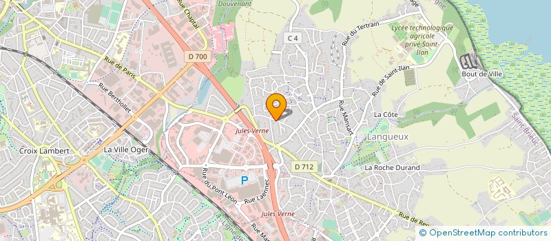 localisation de l'entreprise MADAME GAELLE CHANU à LANGUEUX