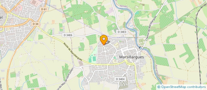localisation de l'entreprise MADAME GAELLE CHAOUA à MARSILLARGUES