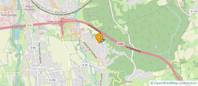 localisation de l'entreprise MADAME GAELLE CHARLES  BARBAZAN-DEBAT