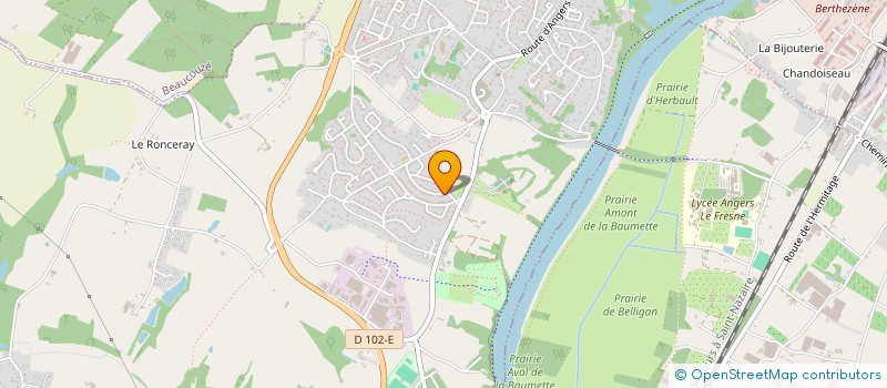 localisation de l'entreprise MADAME GAELLE CHARRIER  BOUCHEMAINE