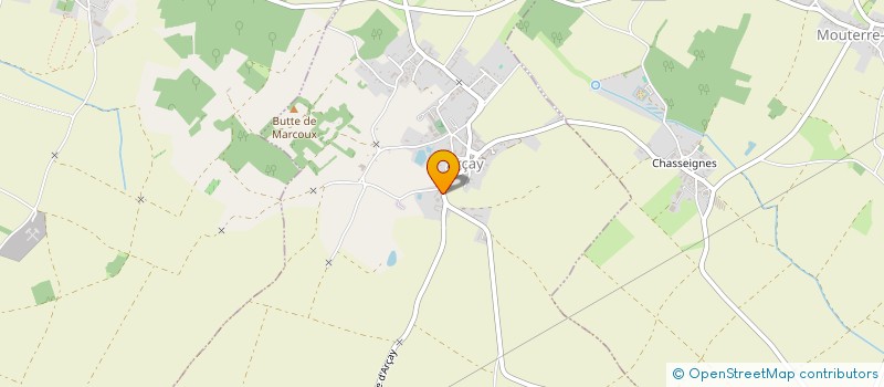 localisation de l'entreprise MADAME GAELLE CHAUSSE  ARCAY