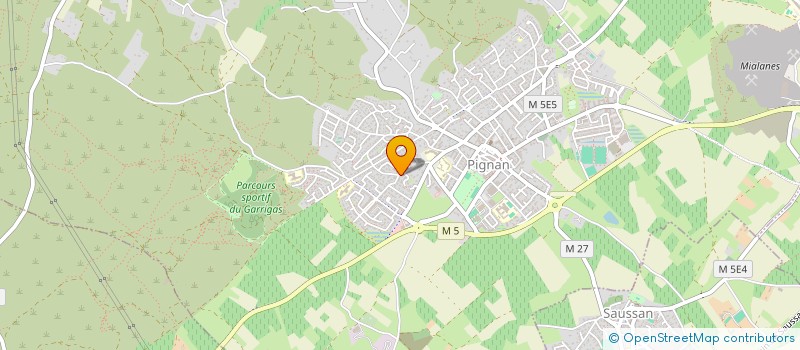 localisation de l'entreprise MADAME GAELLE CHAVANON DE WANGEN DE GEROLDSECK AUX VOSGES à PIGNAN