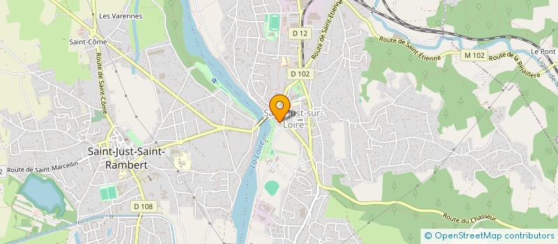 localisation de l'entreprise MADAME GAELLE CHEVALIER  SAINT-JUST-SAINT-RAMBERT