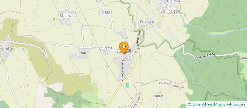 localisation de l'entreprise MADAME GAELLE CHEVALIER  LE PUY-EN-VELAY