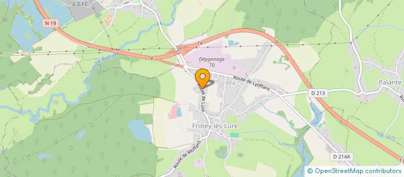 localisation de l'entreprise MADAME GAELLE CLAUDON  LANTENOT