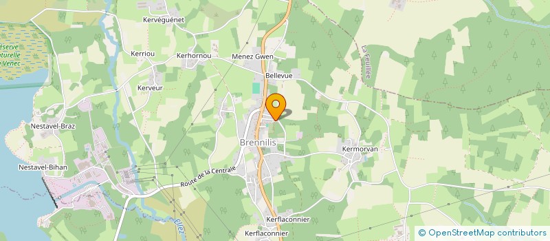 localisation de l'entreprise MADAME GAELLE CLEMENCEAU  BRENNILIS