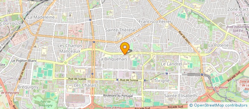 localisation de l'entreprise MADAME GAELLE CLERAN  RENNES