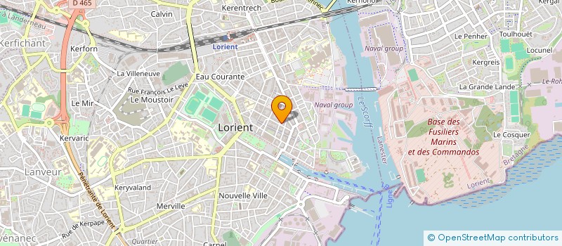 localisation de l'entreprise MADAME GAELLE CLERET  LORIENT